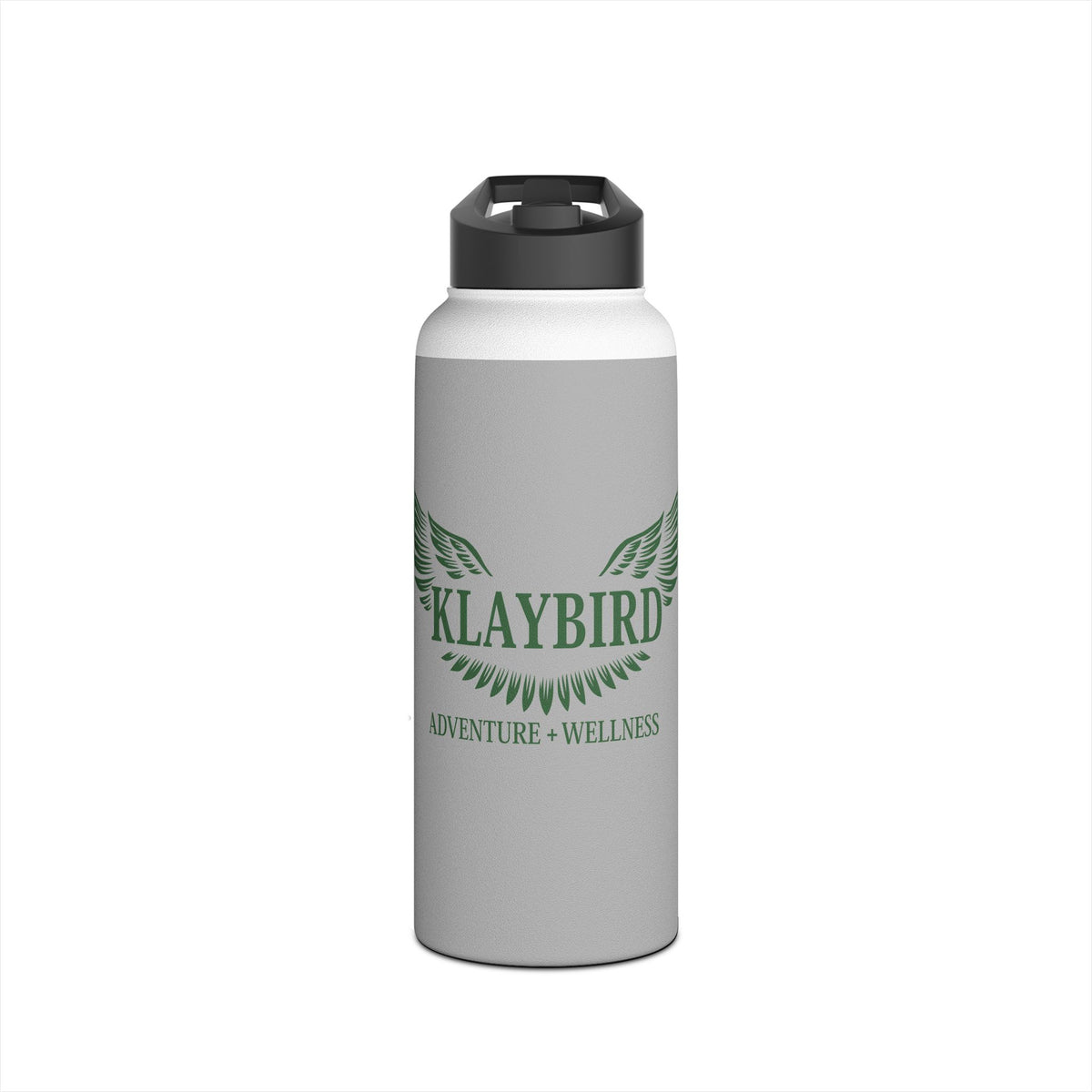 Klaybird Stainless Steel Water Bottle — Adventure + Wellness Travel Bottle