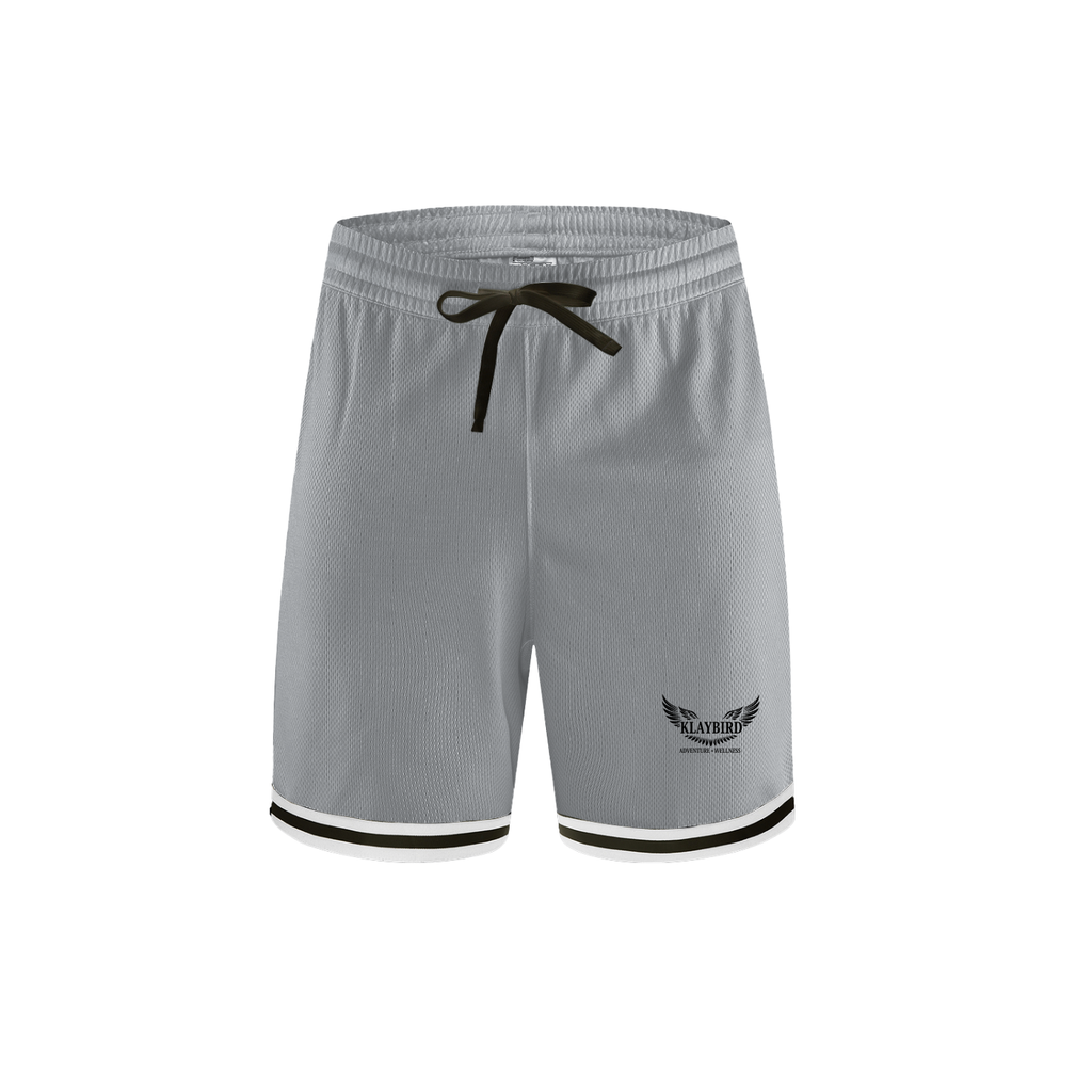 Classic Stripe Trim Basketball Shorts
