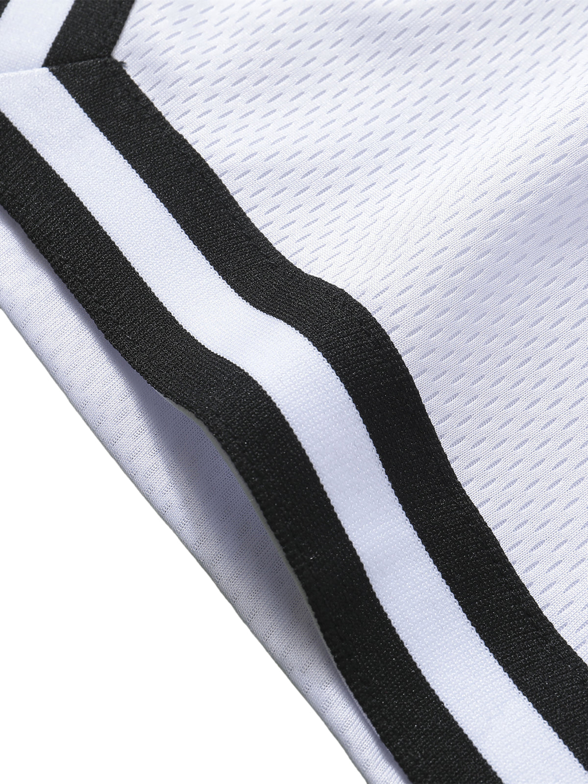 Classic Stripe Trim Basketball Shorts